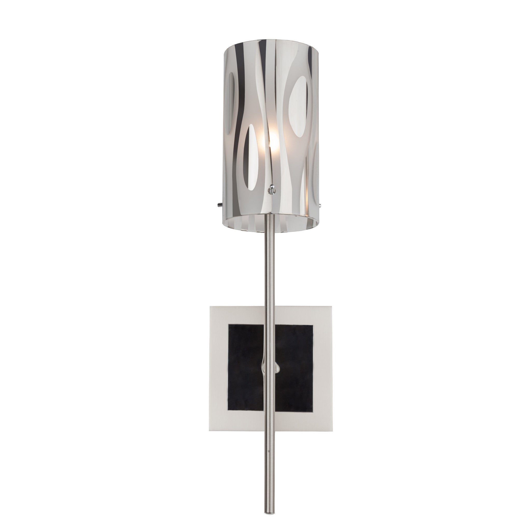 Chroman Empire 1 Light Sconce - Chrome
