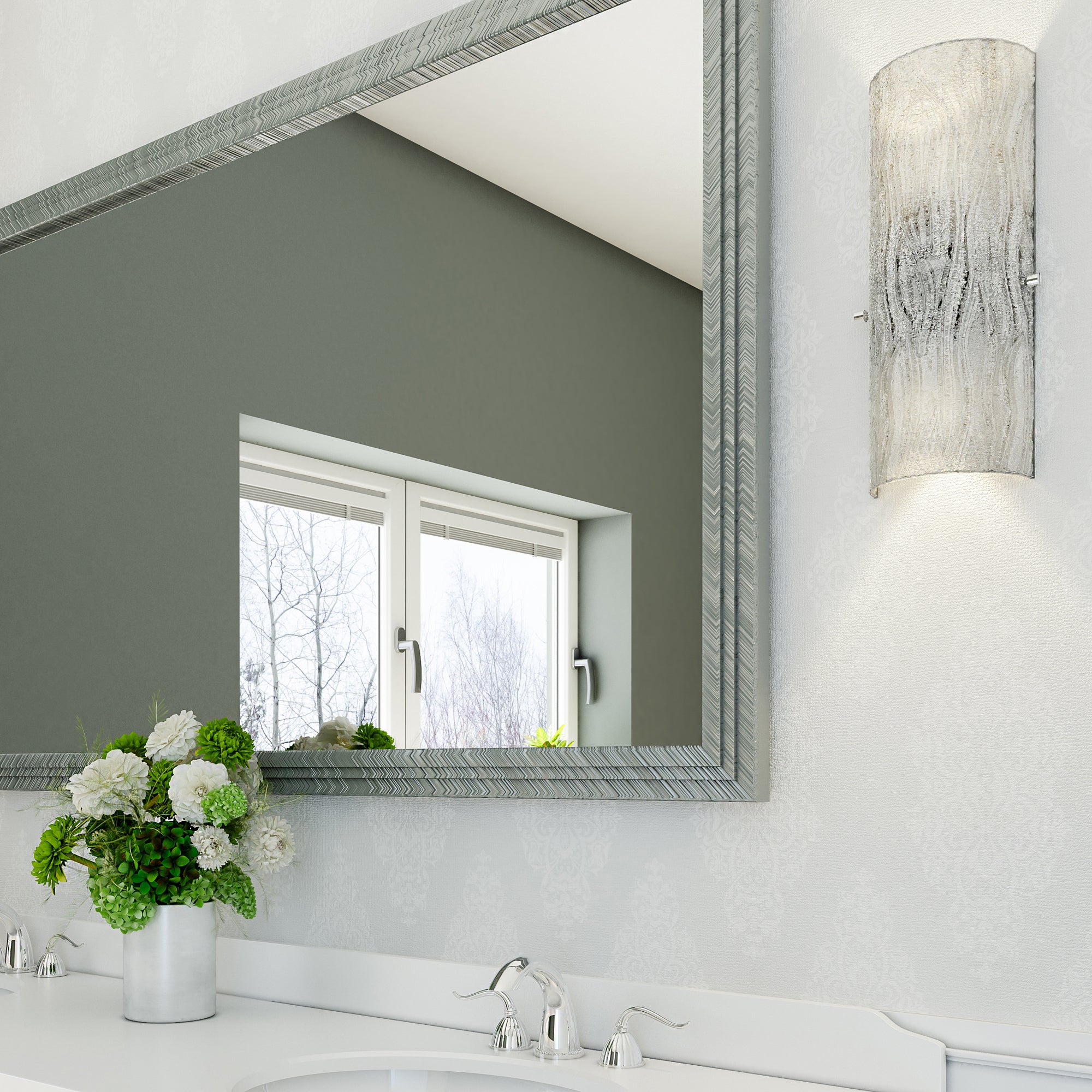 Brilliance 2 Light Sconce - Chrome