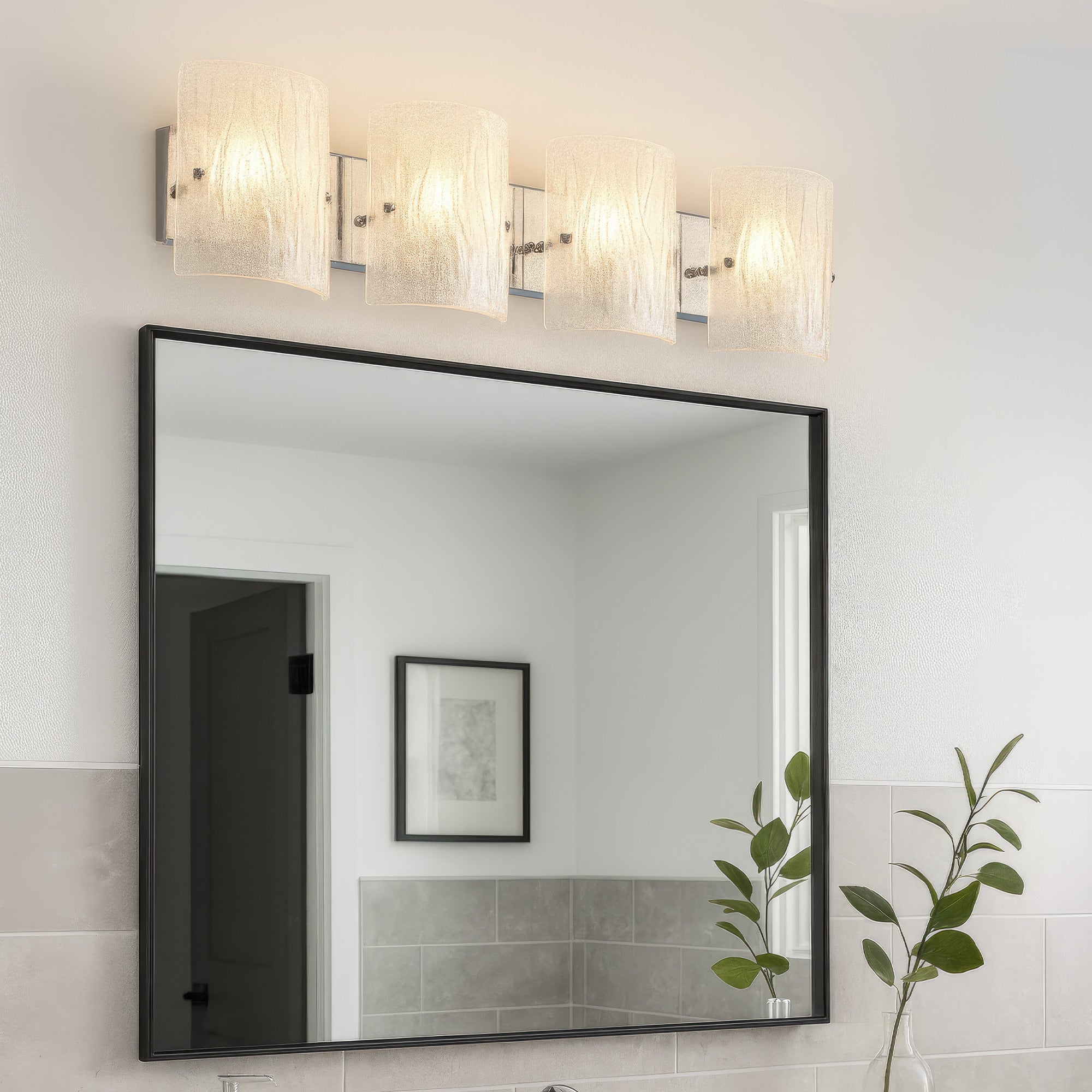 Brilliance 4 Light Bath - Chrome