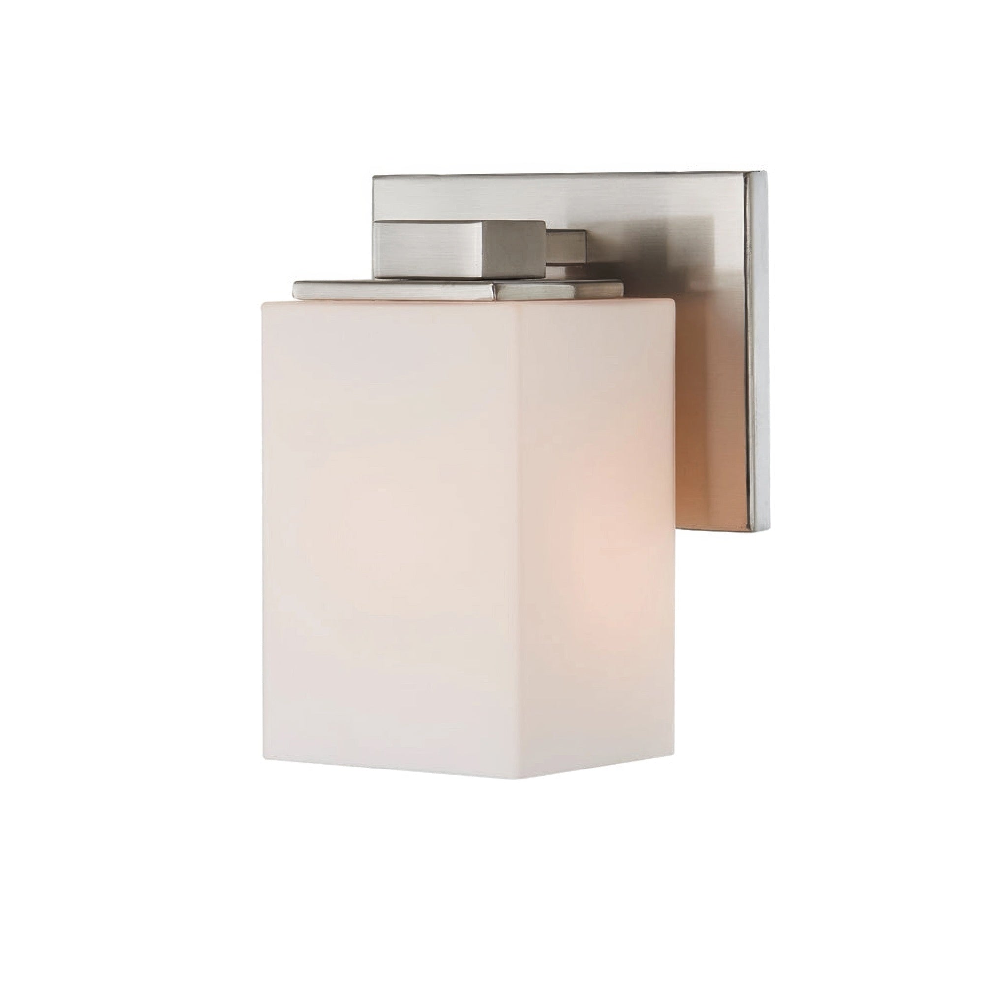 Capri On Trend Brushed Nickel Wall Sconce