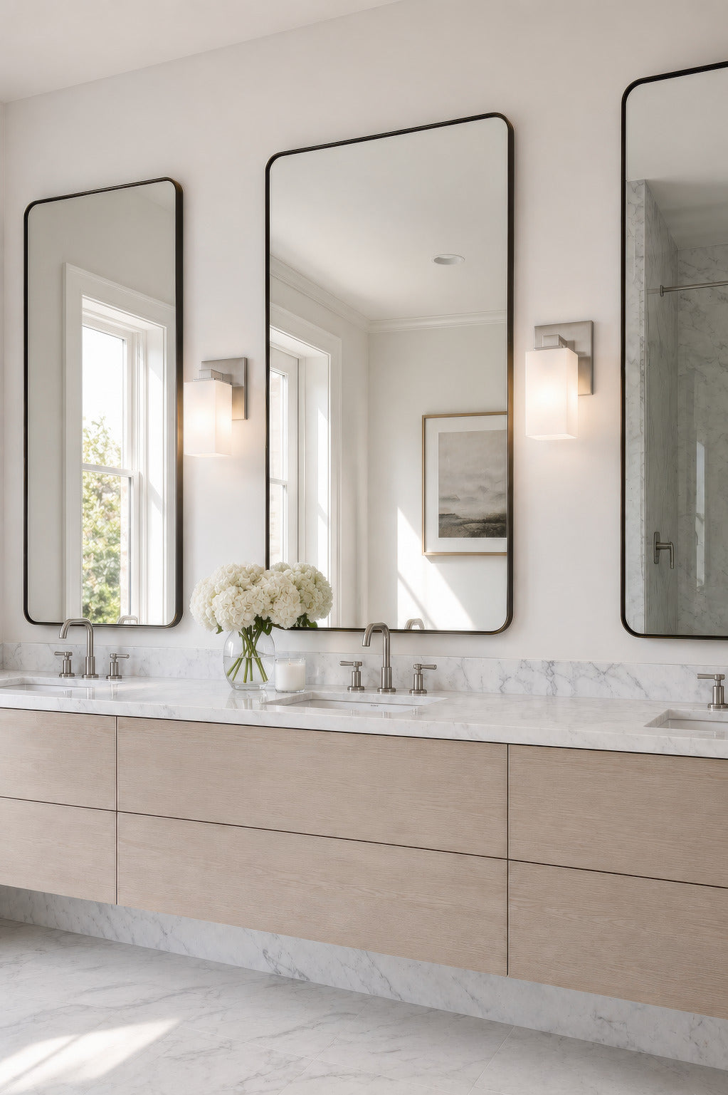 Capri On Trend Brushed Nickel Wall Sconce