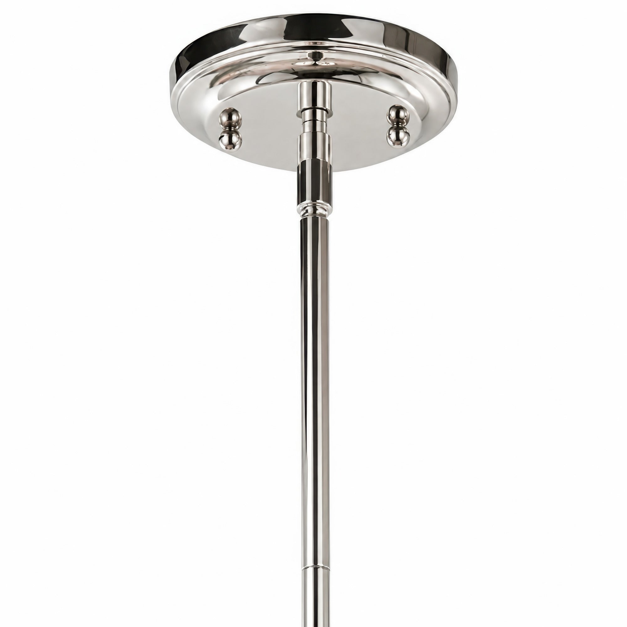 Stirling Architectural Polished Nickel Pendant