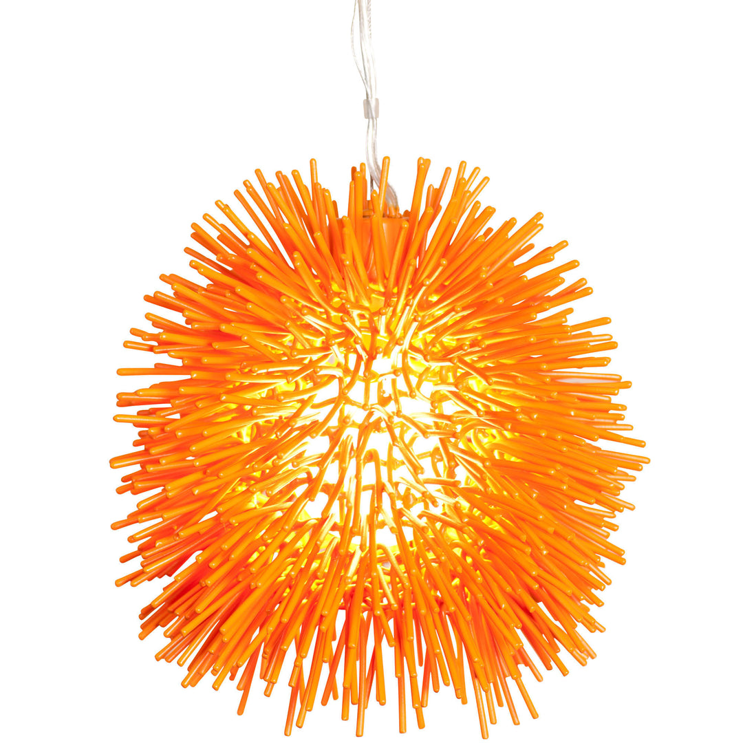 Urchin 169M01OR 1-Light Mini Pendant - Electric Pumpkin