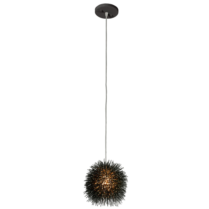 Urchin 169M01SBL 1-Light Mini Pendant - Black
