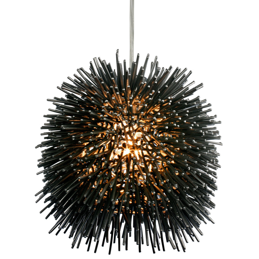 Urchin 169M01SBL 1-Light Mini Pendant - Black