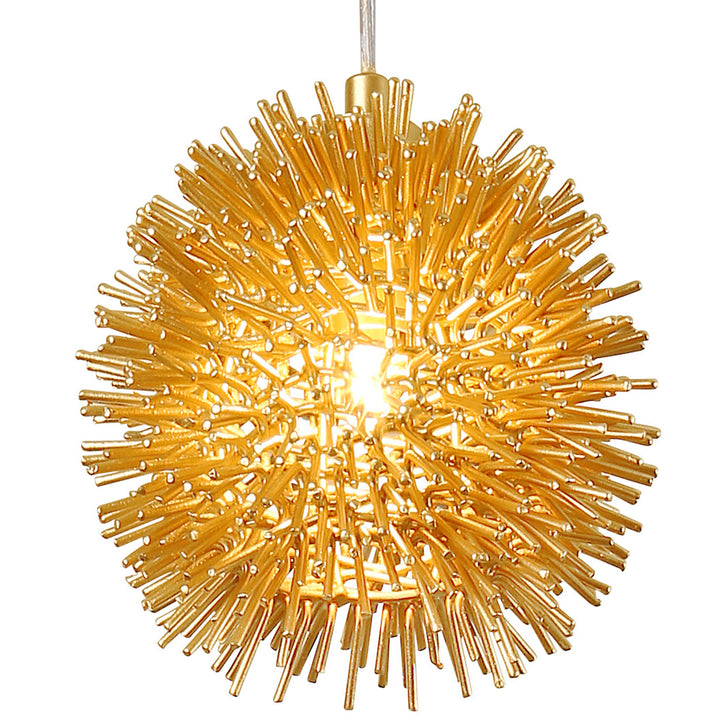 Urchin 169M01SGO 1-Light Mini Pendant - Gold