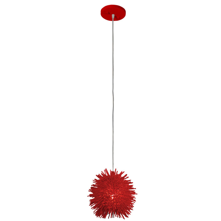 Urchin 169M01SRE 1-Light Mini Pendant - Super Red
