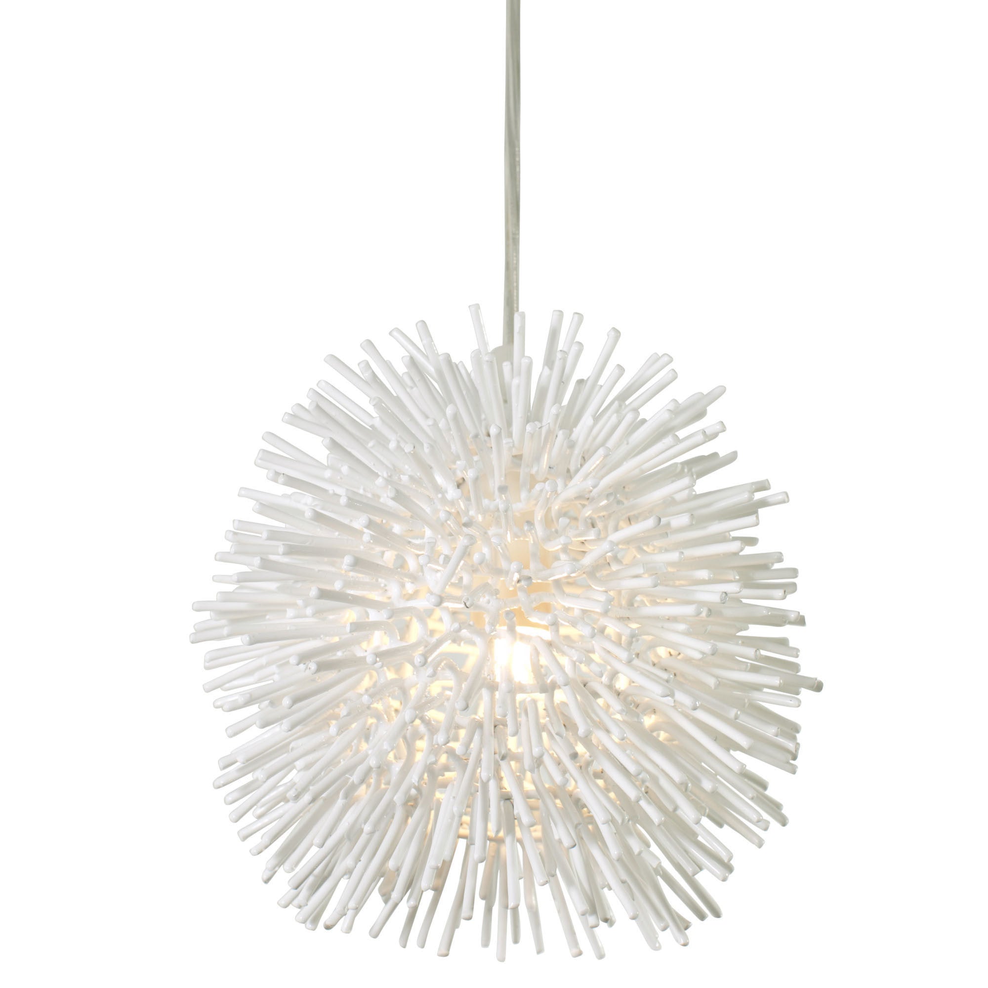 Urchin 1-Light Uber Mini Pendant - White