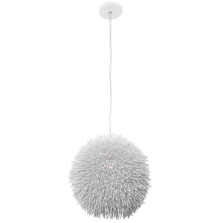 Urchin 169P01WH 1-Light Pendant Light - White