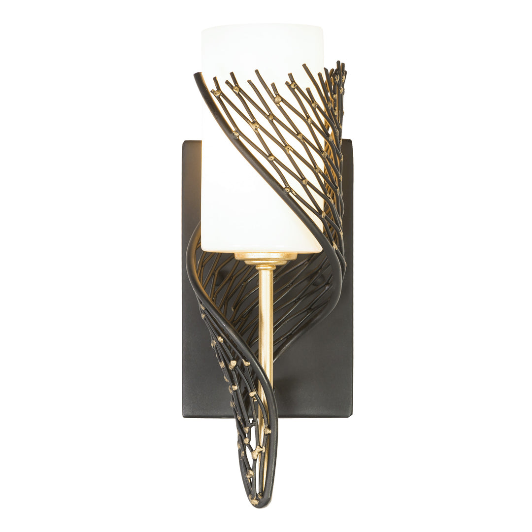 Flow 240K01RMBFG 1-Light Wall Sconce - Matte Black/French Gold