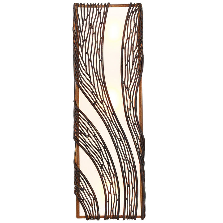 Flow 240W03HO 3-Light Wall Sconce - Hammered Ore