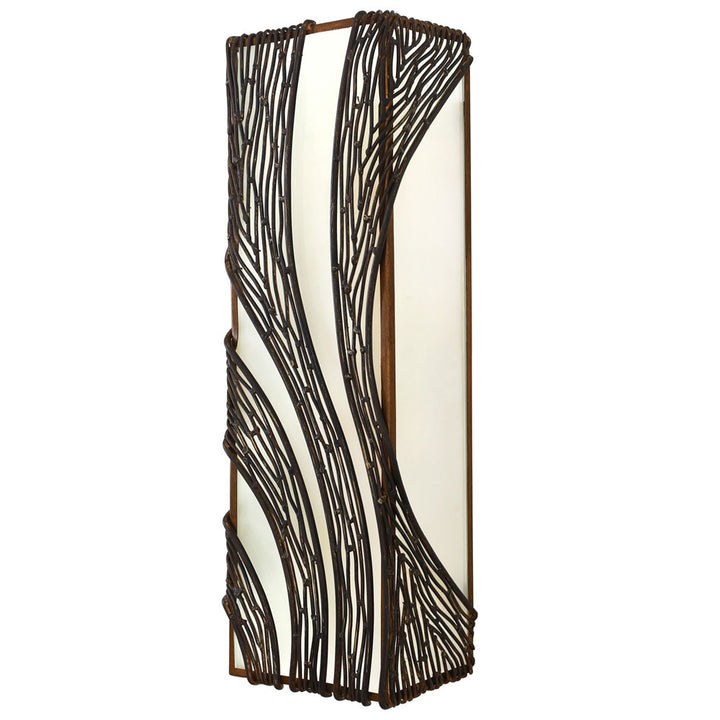 Flow 240W03HO 3-Light Wall Sconce - Hammered Ore