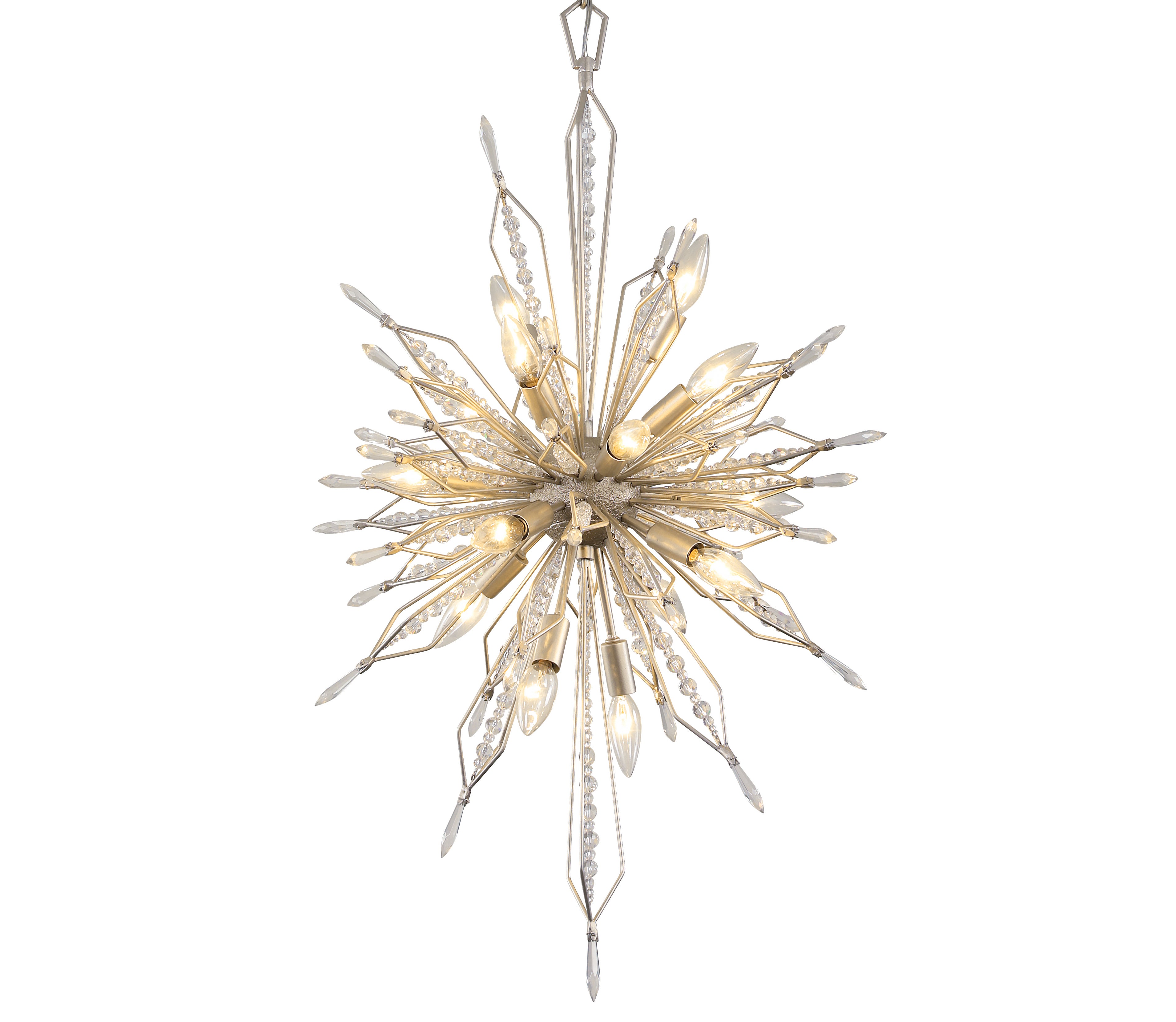 Orbital 16-Light Foyer - Gold Dust