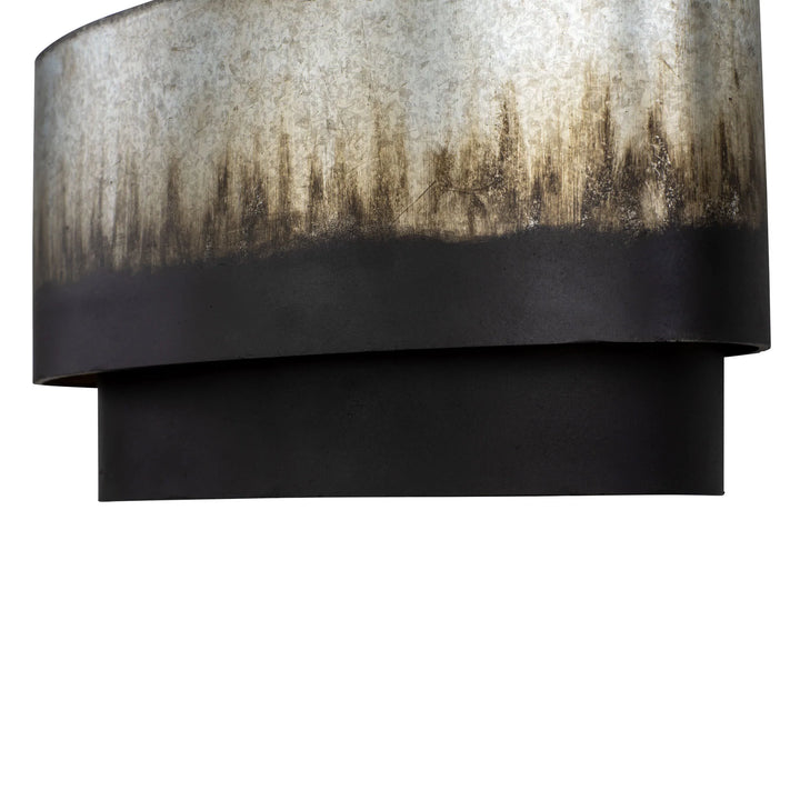 Cannery 323W02OG 2-Lt Wall Sconce - Ombre Galvanized Detail