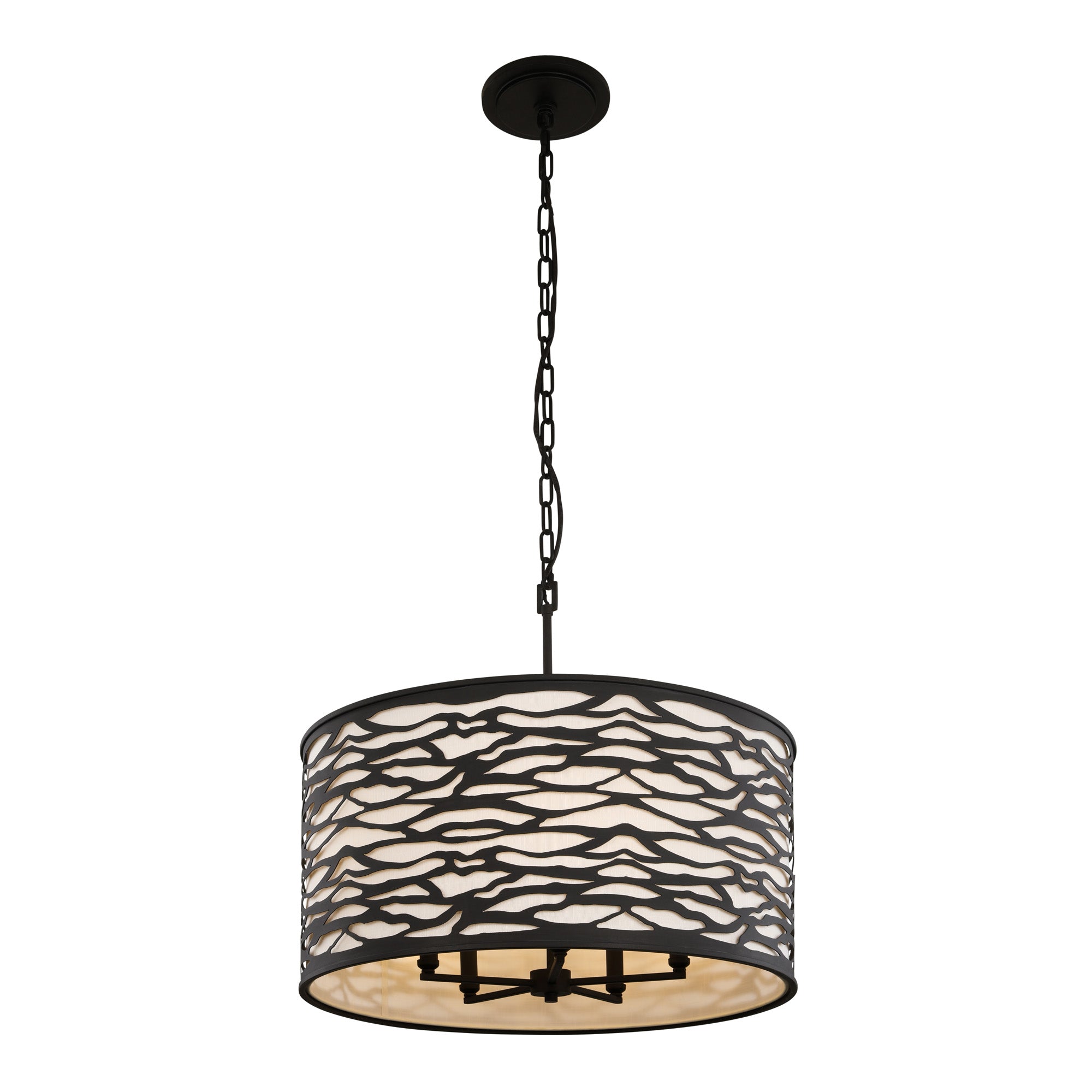 Kato 5-Light Pendant - Carbon Black