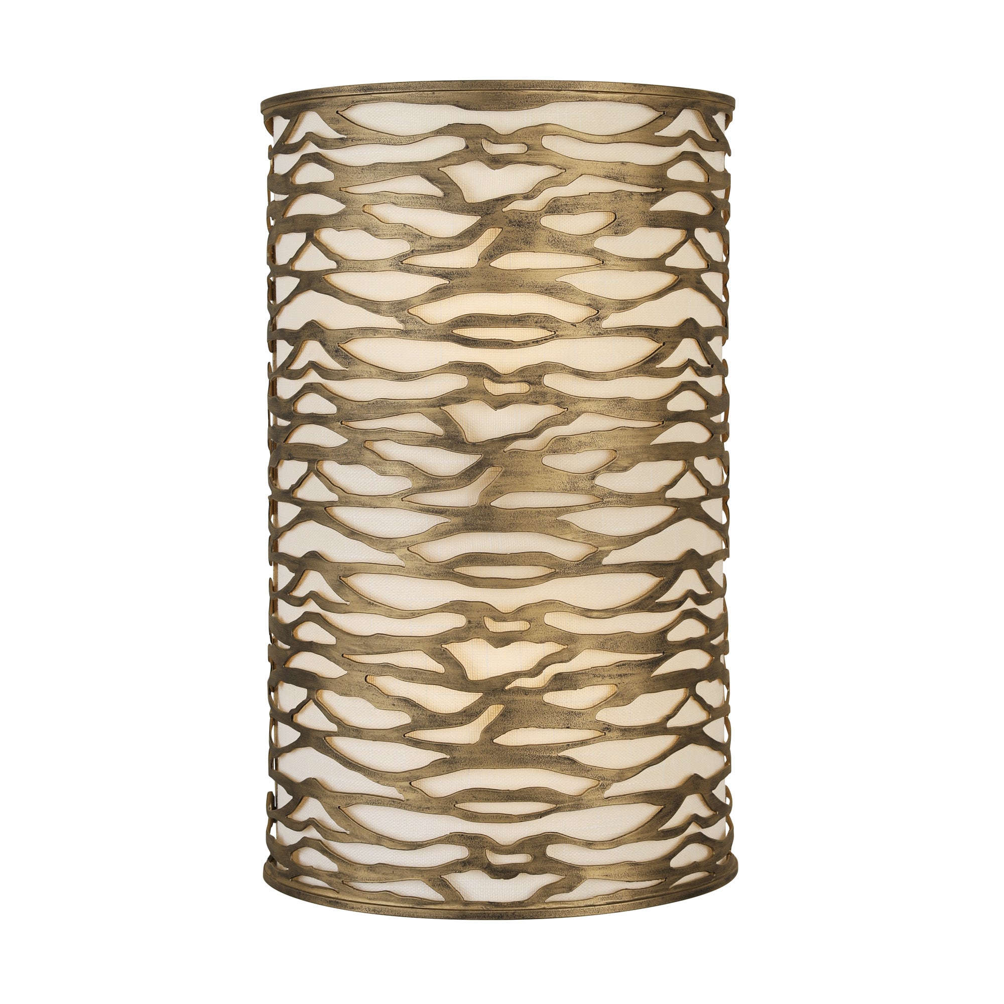 Kato 2-Light Wall Sconce – Havana Gold by Varaluz