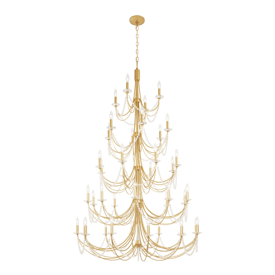 Brentwood 350C40FG 40-Light Chandelier - French Gold