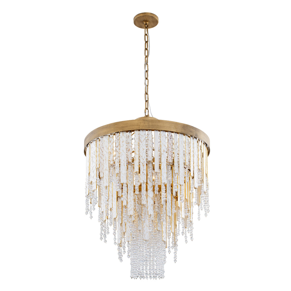 Lafayette 359C07HG 7-Light Chandelier - Havana Gold