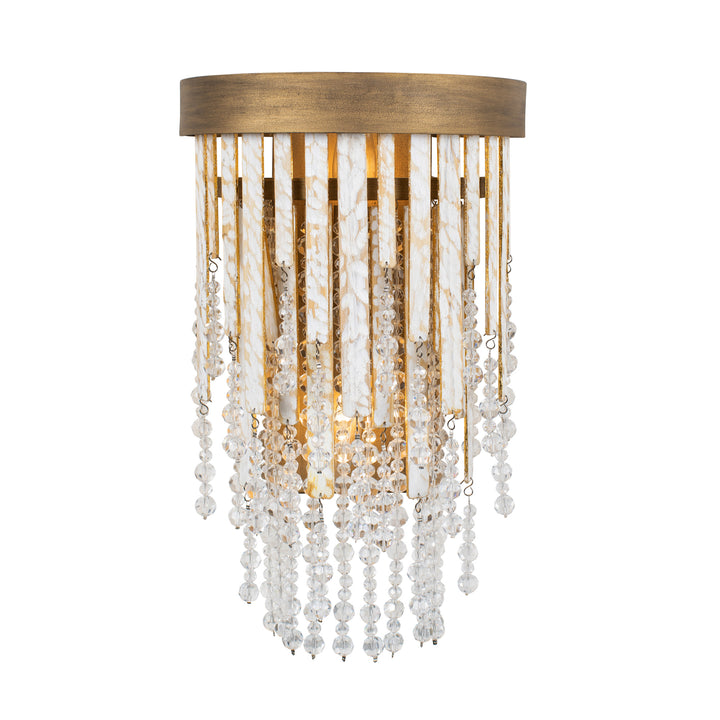 Lafayette 359W02HG 2-Light Wall Sconce - Havana Gold