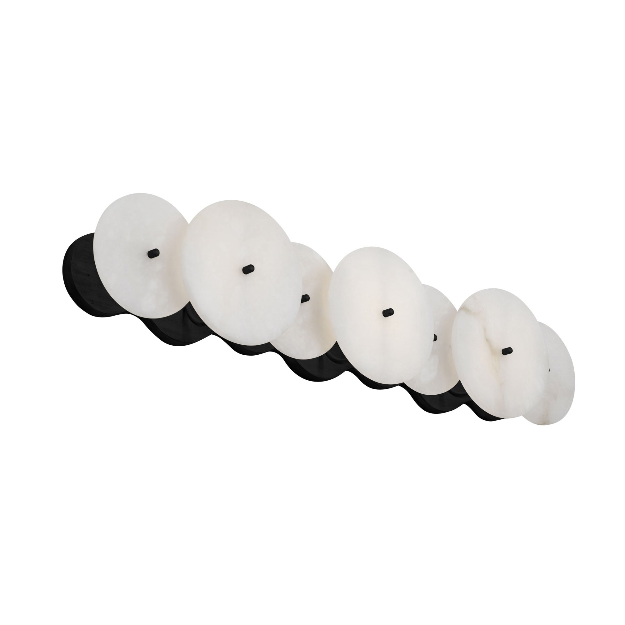 Cosmos 370B03MB 3-Light Vanity Light - Matte Black
