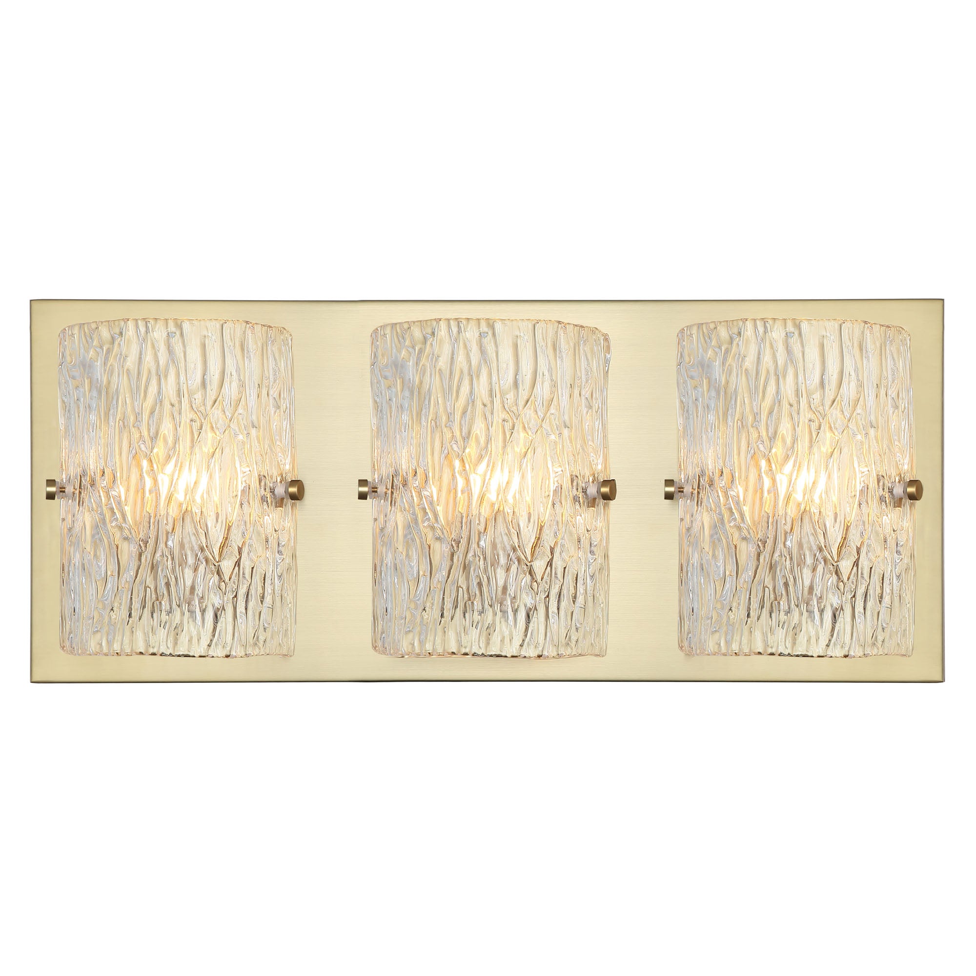 Morgan 3-Light Bath - Satin Brass