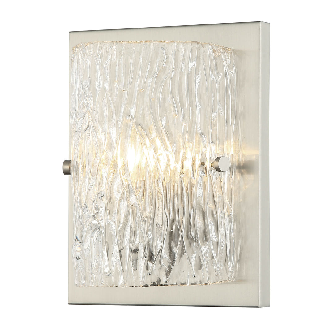 Morgan 376W01BN 1-Light Wall Sconce - Brushed Nickel