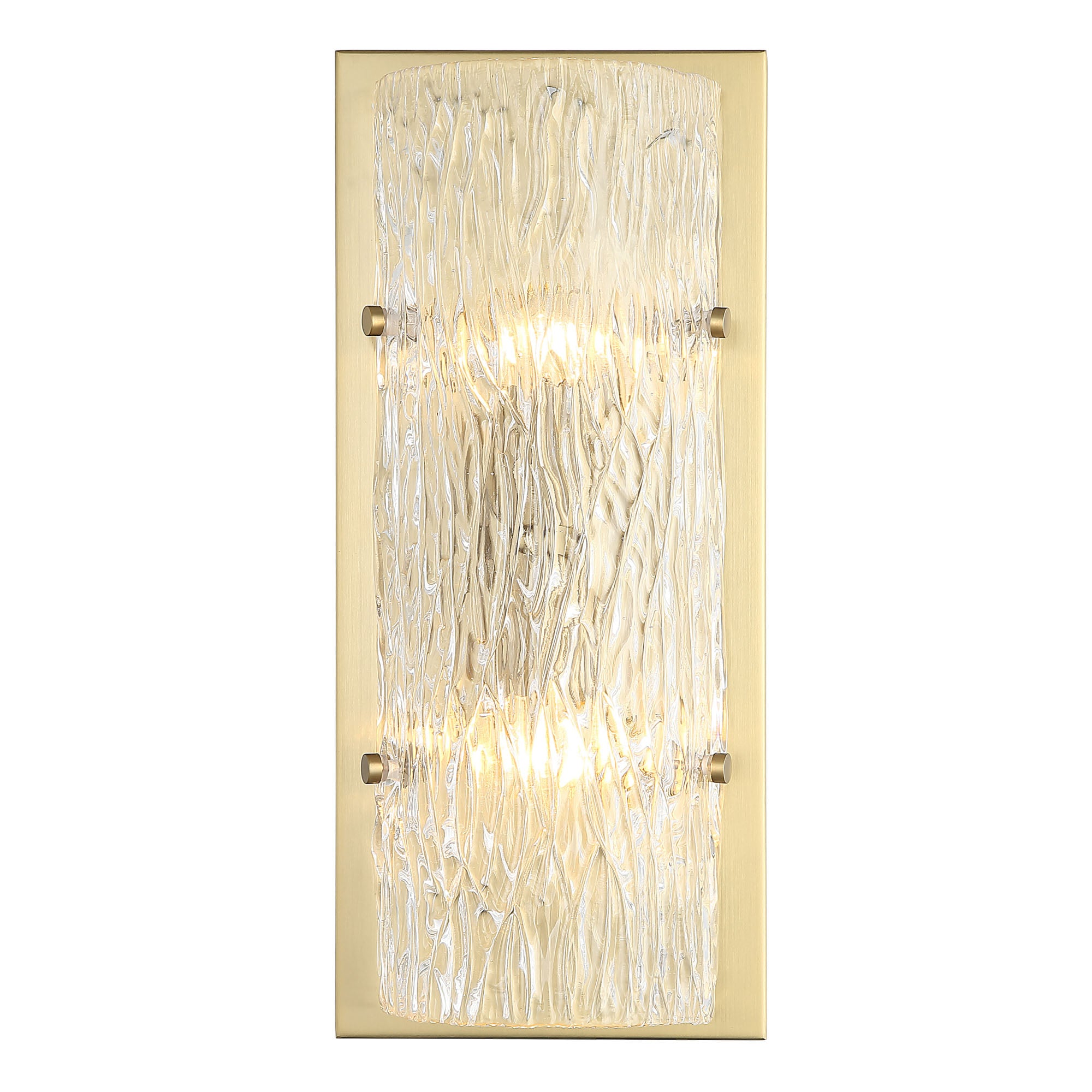 Morgan 2-Light Sconce - Satin Brass