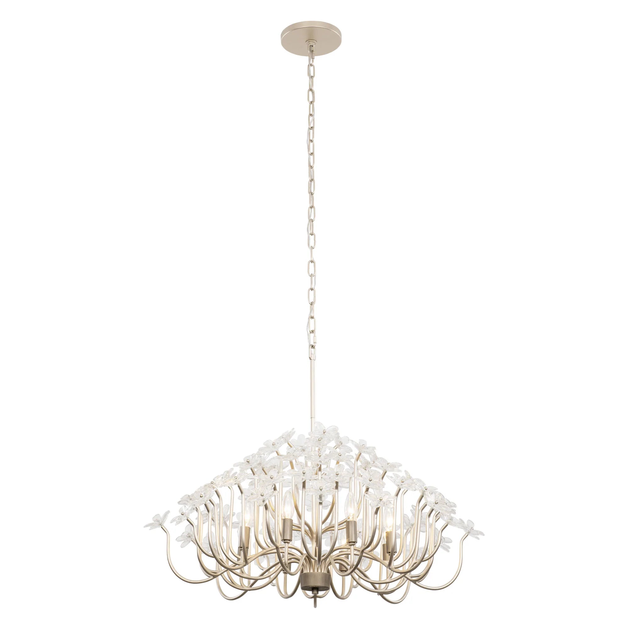 Wildflower 8-Light Chandelier - Gold Dust/Artifact