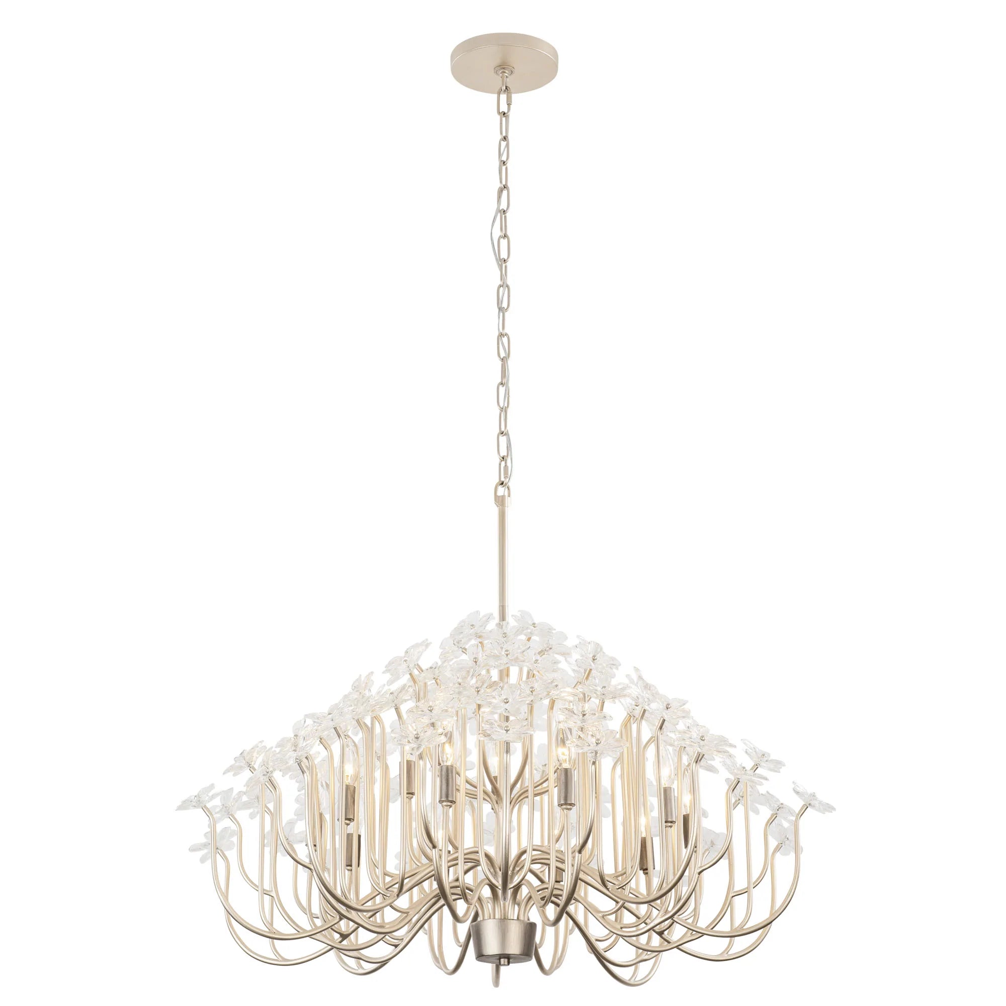 Wildflower 15-Light Chandelier - Gold Dust/Artifact