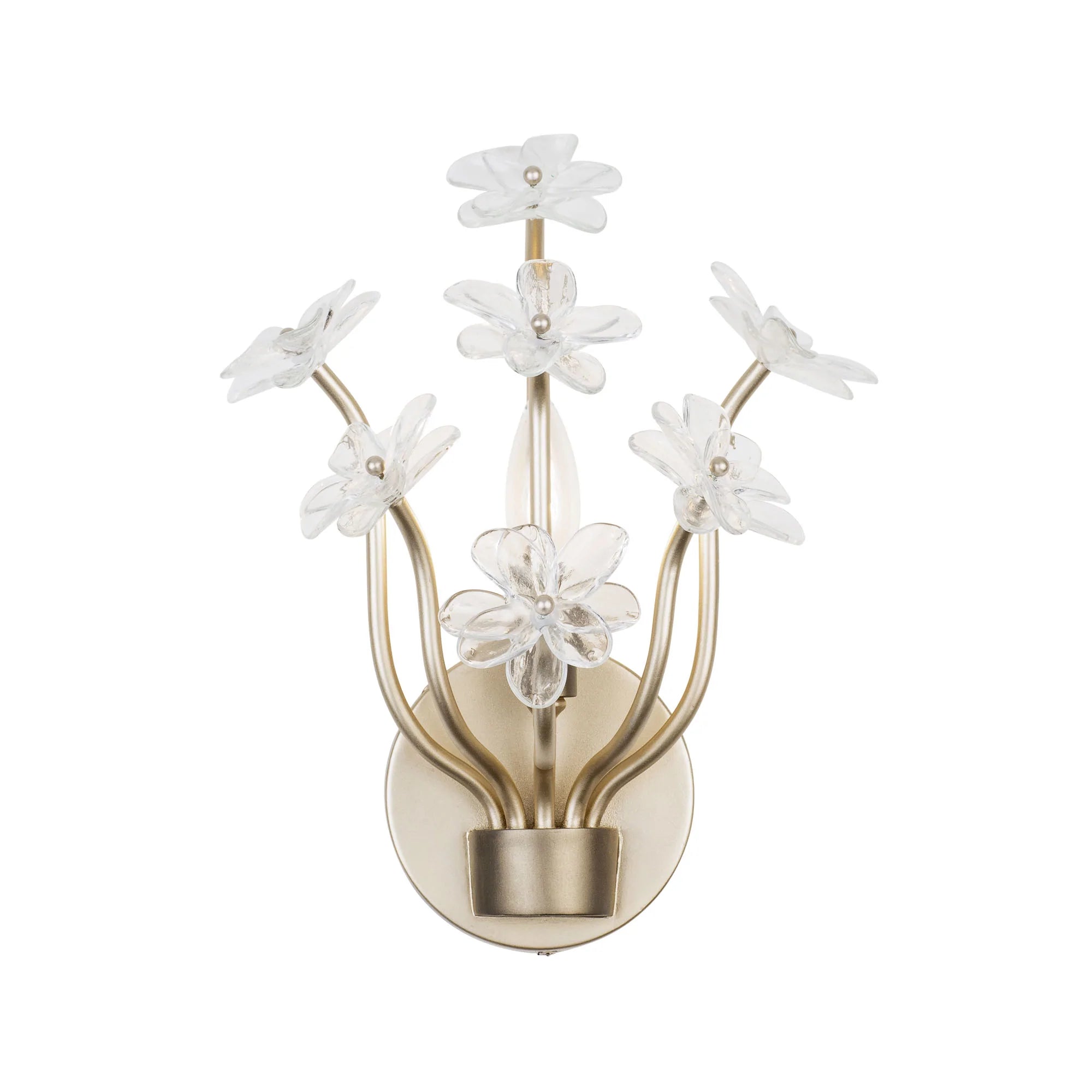 Wildflower 1-Light Sconce - Gold Dust/Artifact