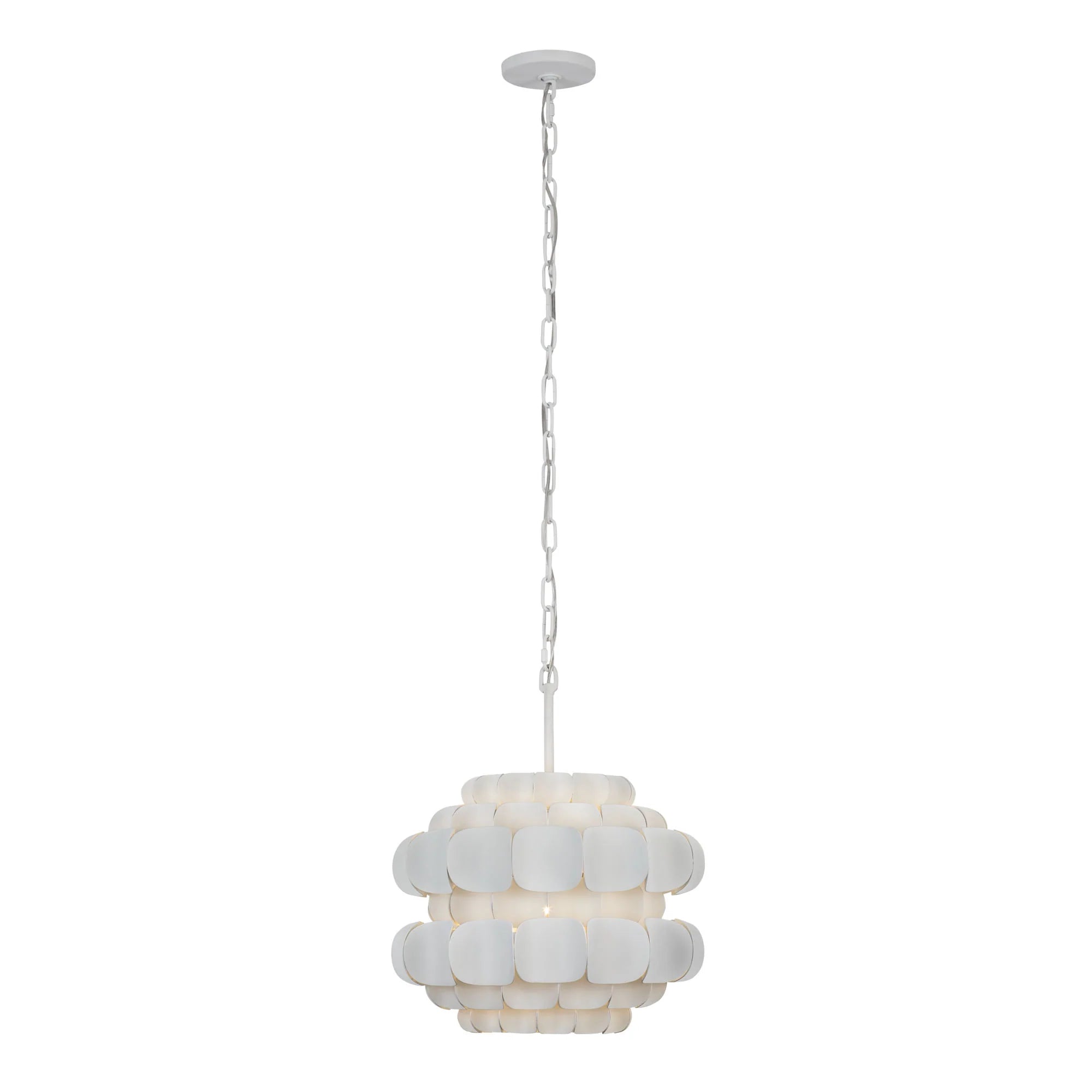 Swoon 1-Light Pendant - Matte White