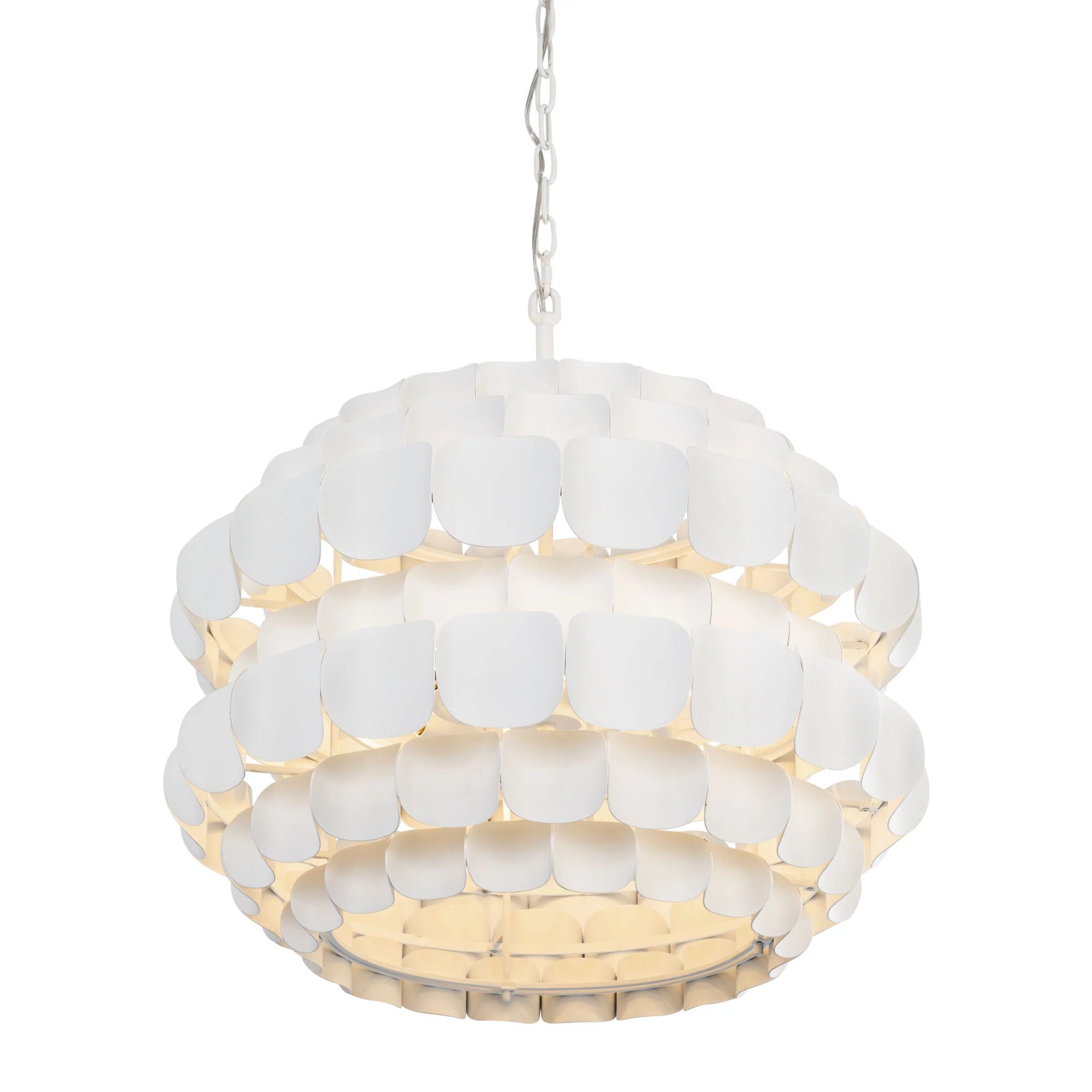 Swoon 6-Light Pendant - Matte White