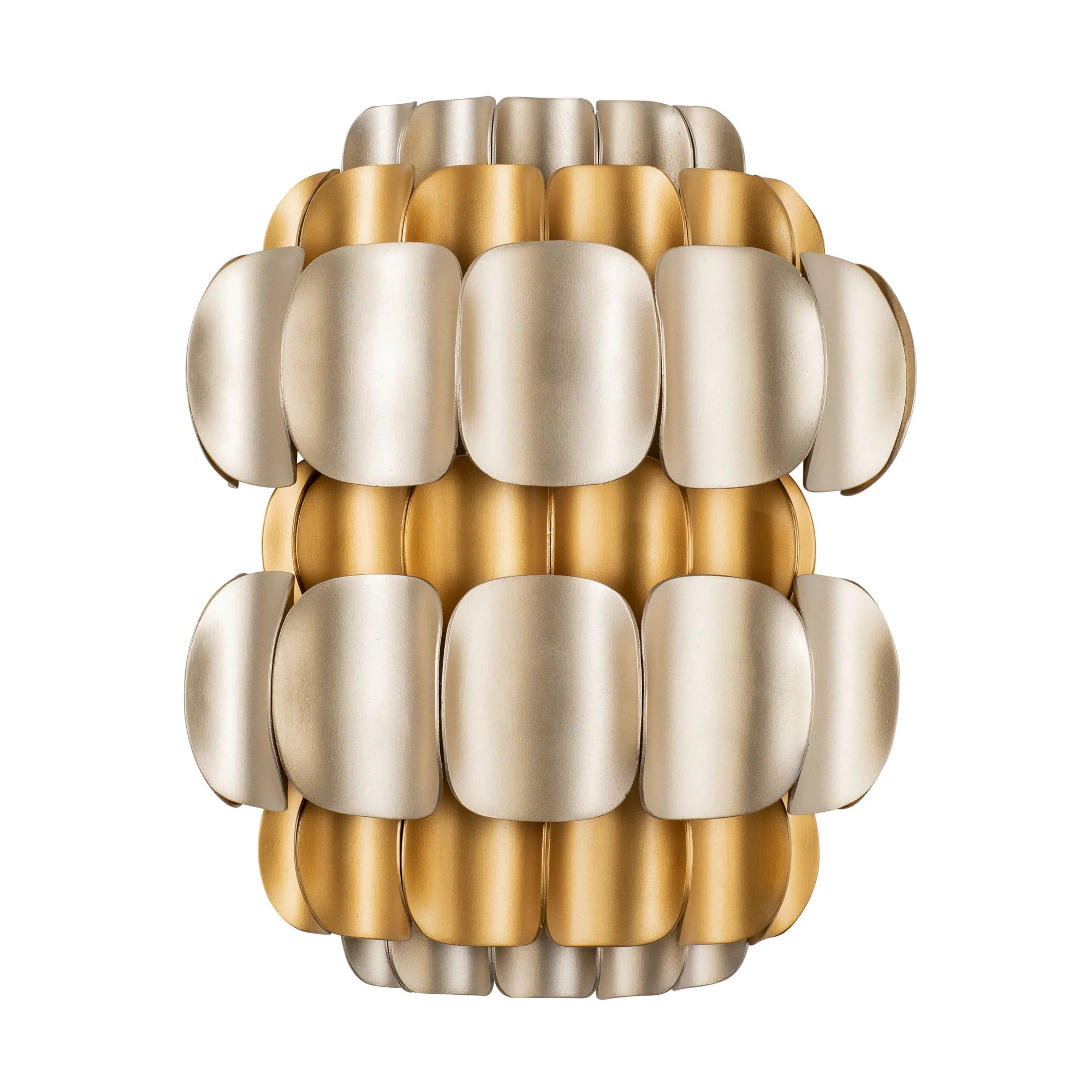 Swoon 1-Light Sconce - Antique Gold/Gold Dust