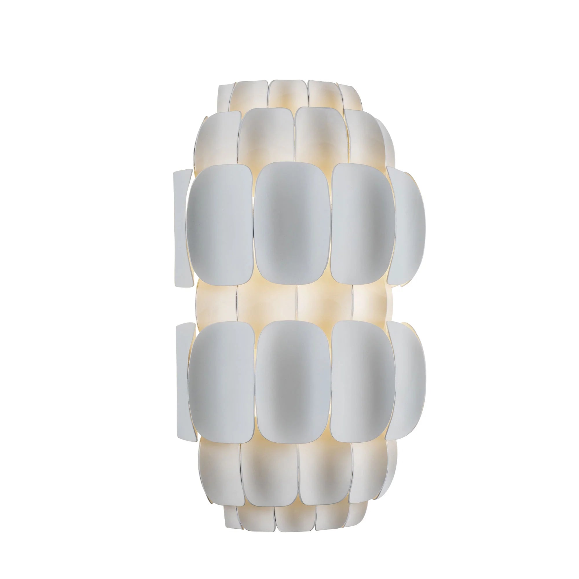 Swoon 2-Light Sconce - Matte White