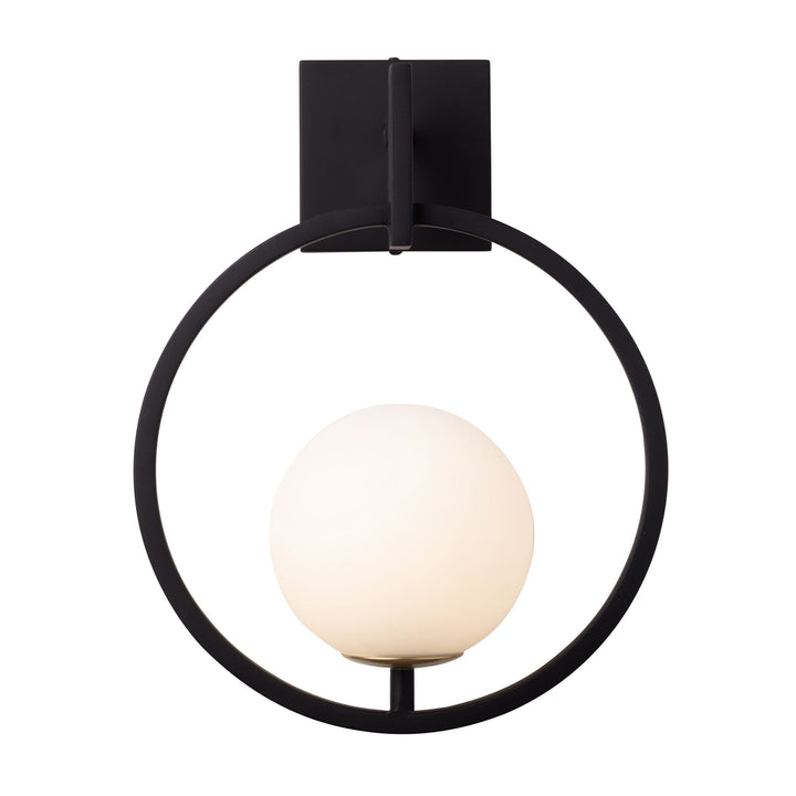 Stopwatch 388W01SMBFG 1-Light Wall Sconce - Matte Black/French Gold