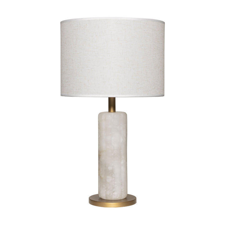 Sentu 394T01FGAL 1-Light Table Lamp - French Gold/Alabaster