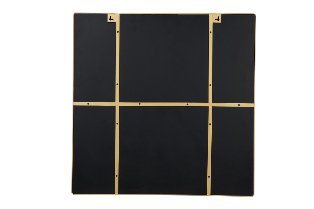 Kye 407A04GO 30x30 Square Mirror - Gold