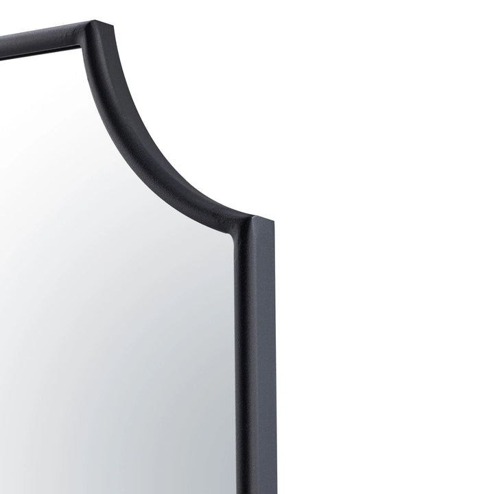 Carlton 431MI24BL 24x50 Beaded Frame Mirror - Black Detail