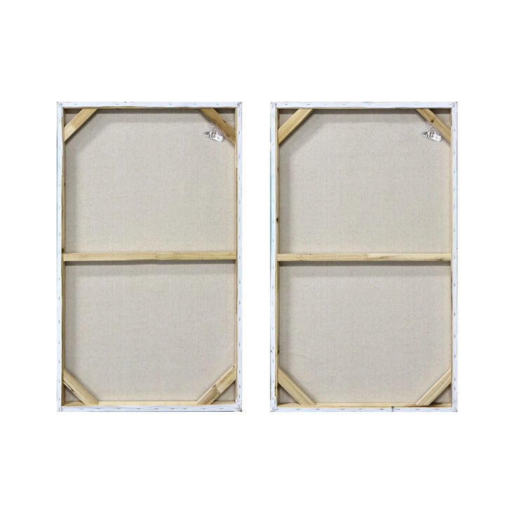 Circle Gets The Square 435WA10 3D Diptych Wall Art