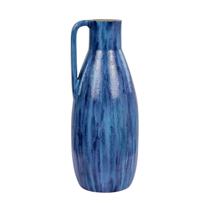 Avesta 445VA01B Ceramic Vase - Blue Lustro