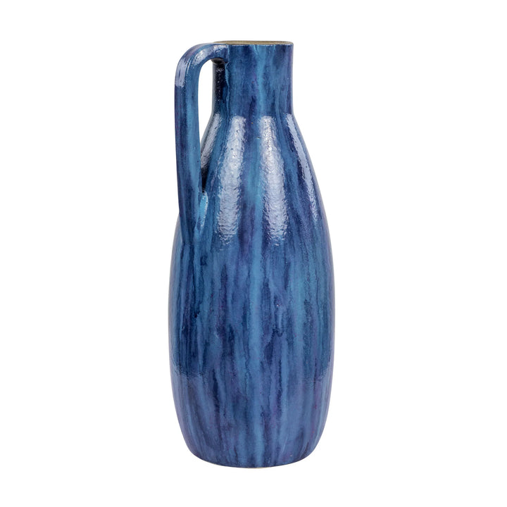 Avesta 445VA01B Ceramic Vase - Blue Lustro