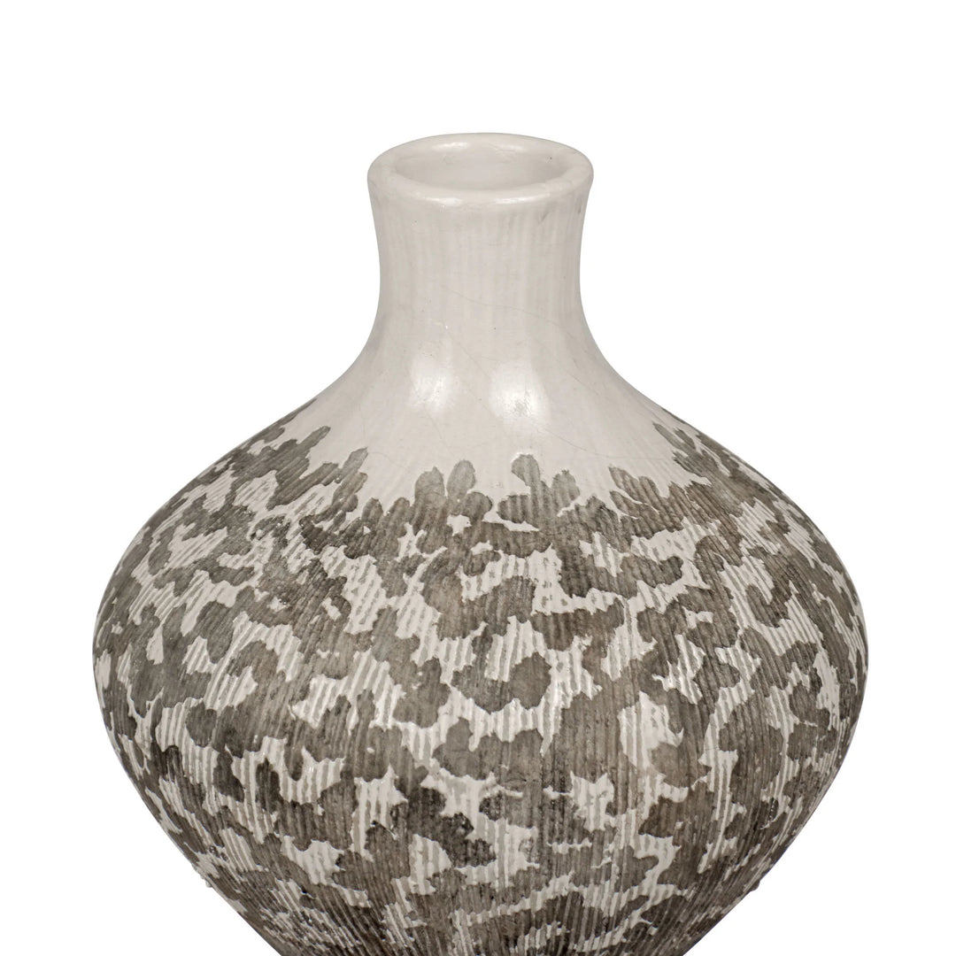 Burri 445VA02A Ceramic Vase - Galaxy Detail