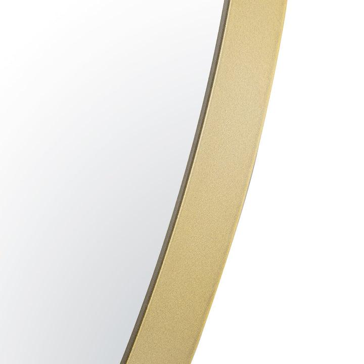 Tablet 458MI30GO 30-Inch Round Wall Mirror - Gold