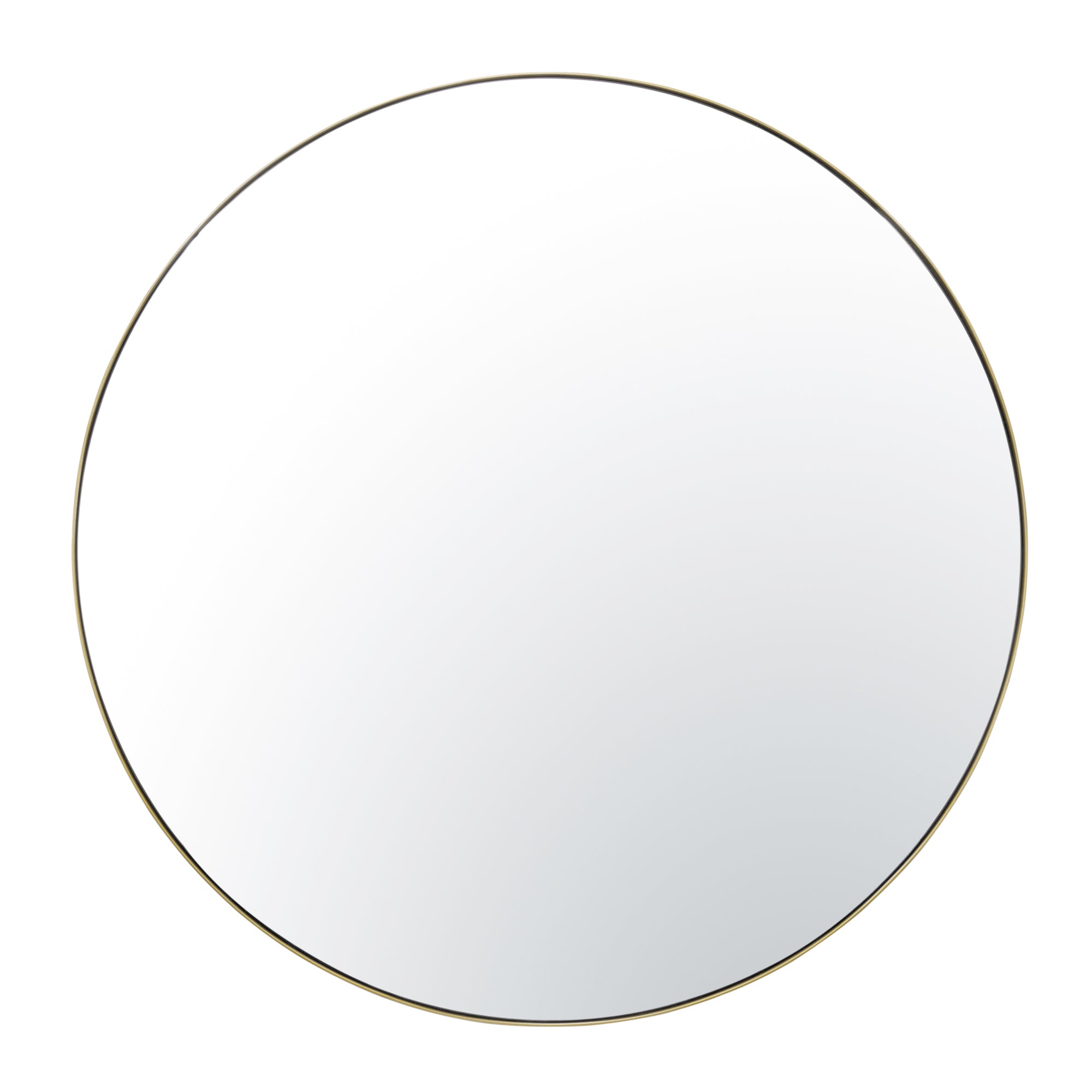 Tablet 458MI50GO 50-Inch Round Wall Mirror - Gold