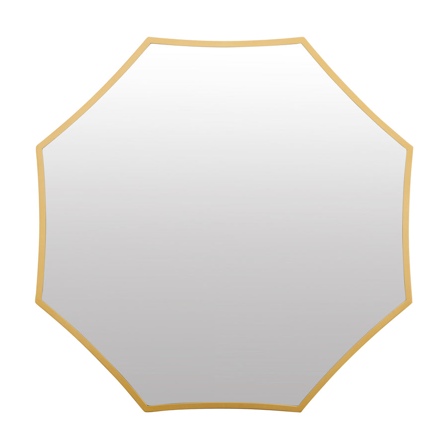 Jenner 4DMI0153 Octagonal Wall Mirror - Gold
