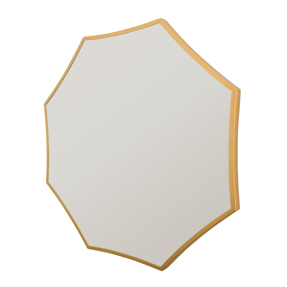 Jenner 4DMI0153 Octagonal Wall Mirror - Gold
