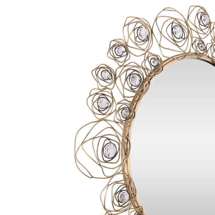 Ethereal Rose 500MI37HGOB 38-Inch Wall Mirror - Havana Gold Ombre