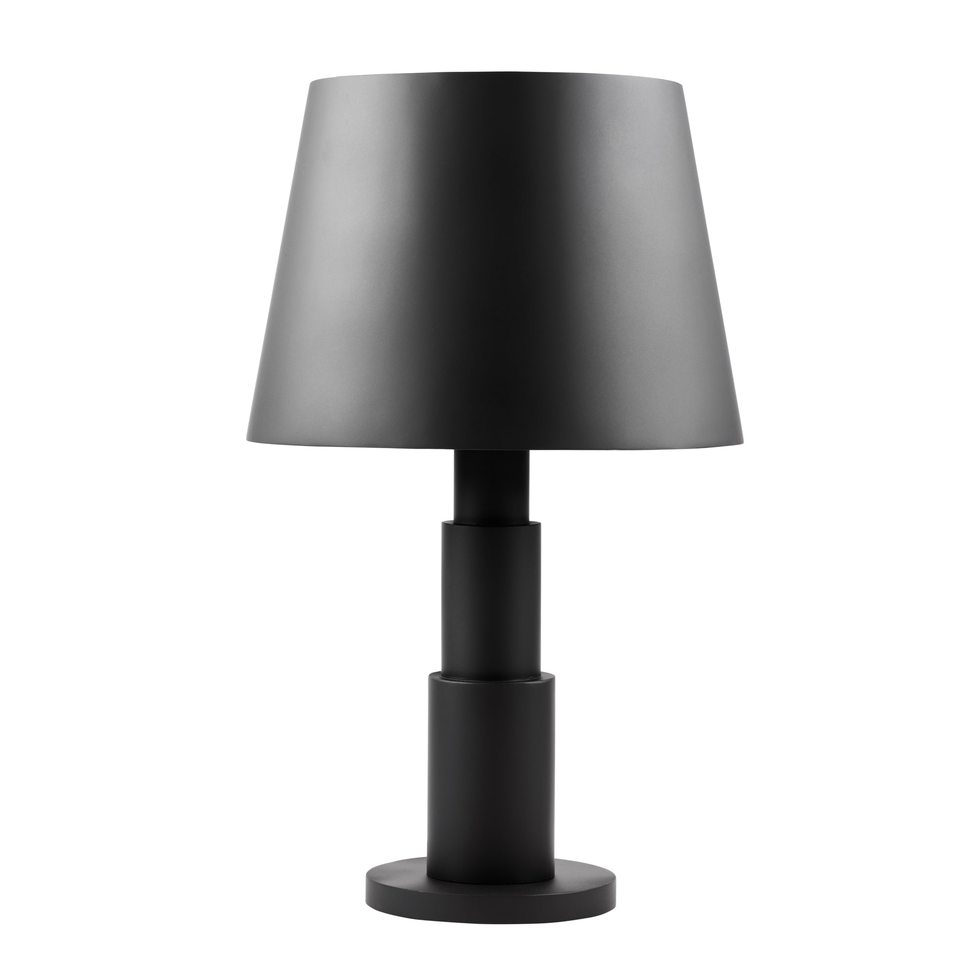 Giustino 3-Light Table Lamp - Matte Black