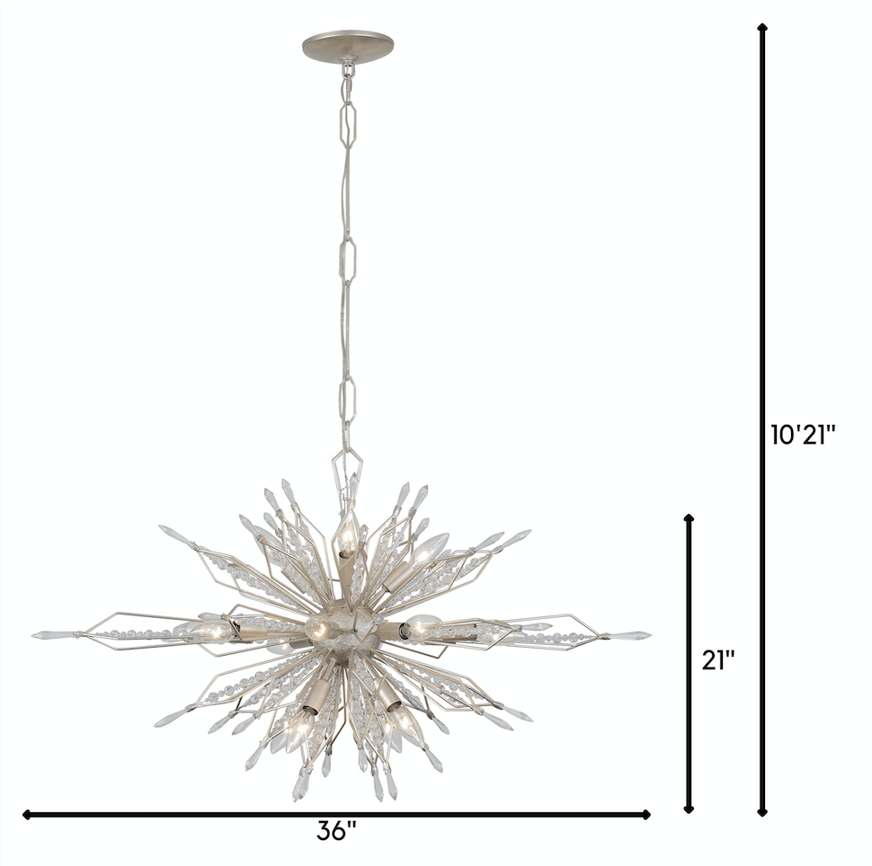 Orbital 311N16GD 16-Light Kitchen Island Pendant - Gold Dust