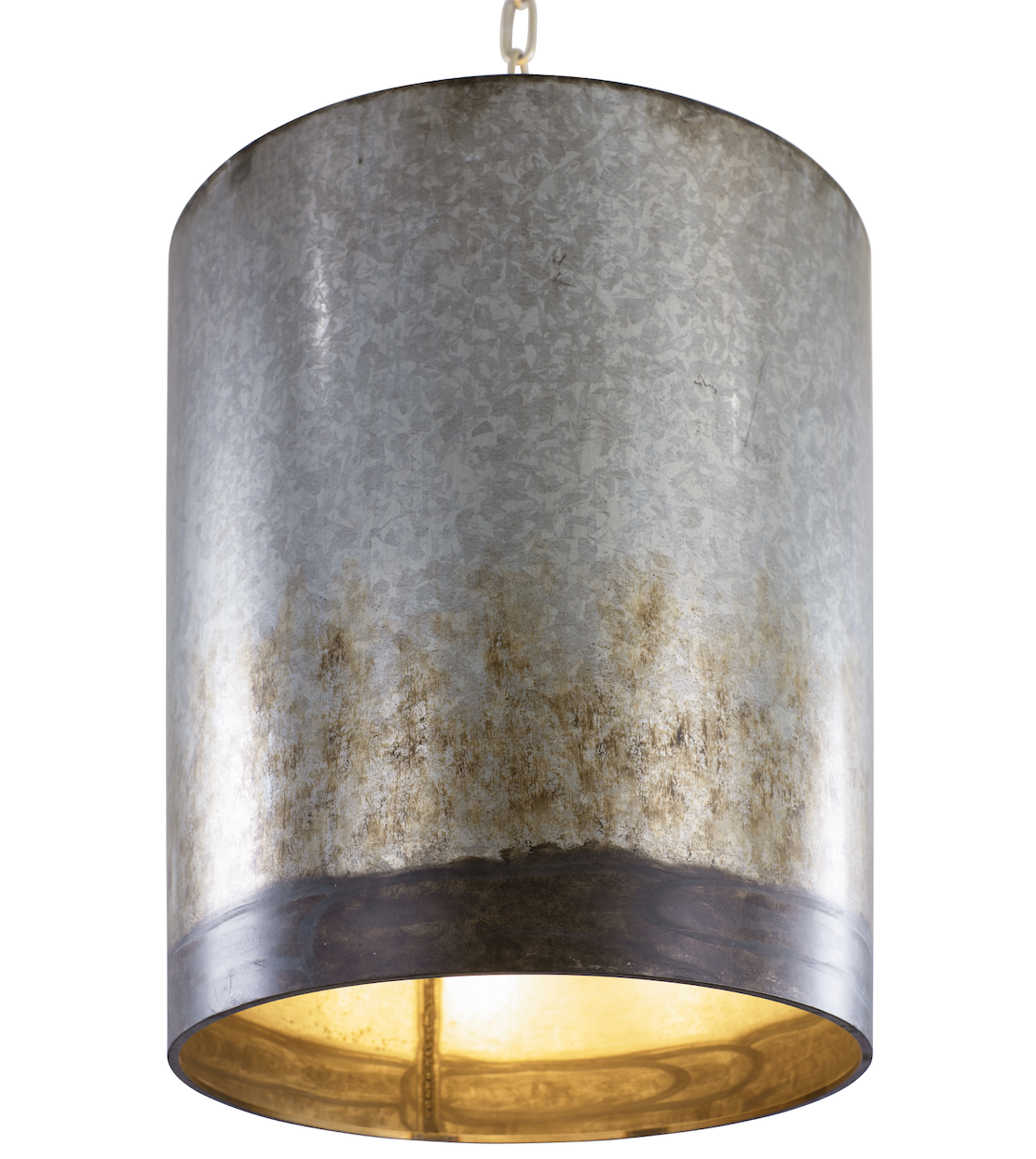 Cannery 3-Light Pendant - Ombre Galvanized